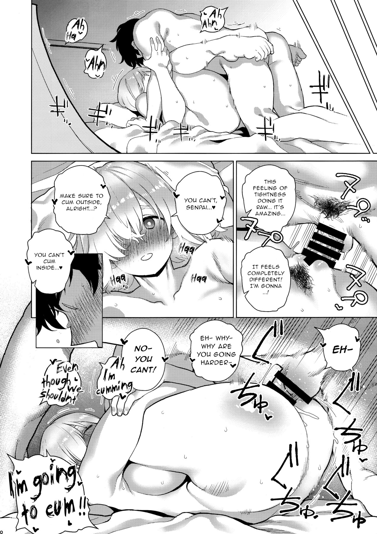 Hentai Manga Comic-I Never Thought My Cute Kouhai Would Assault Me In Bed-Read-27